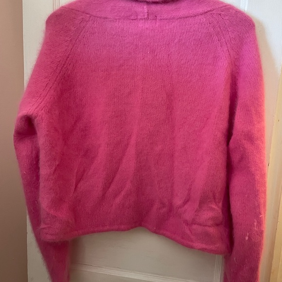 Vintage Angora Sweater Cardigan - Picture 4 of 4